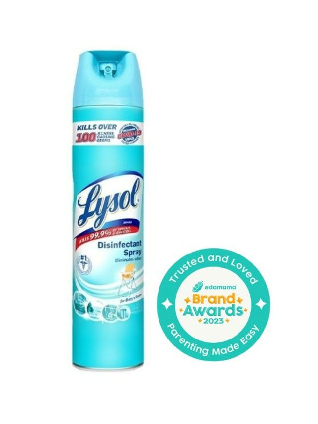 Lysol Disinfectant Spray Baby's Room (510g) edamama